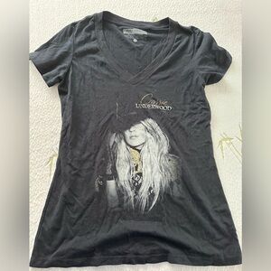 Black Carrie Underwood V-Neck Women’s Top